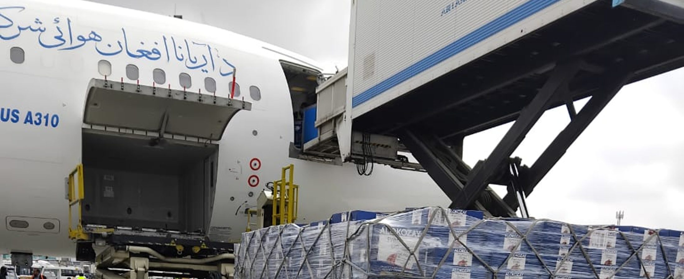Warm produce and warehouse scene at Amanat Logistics