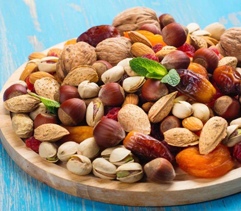 Afghan raisins and apricots